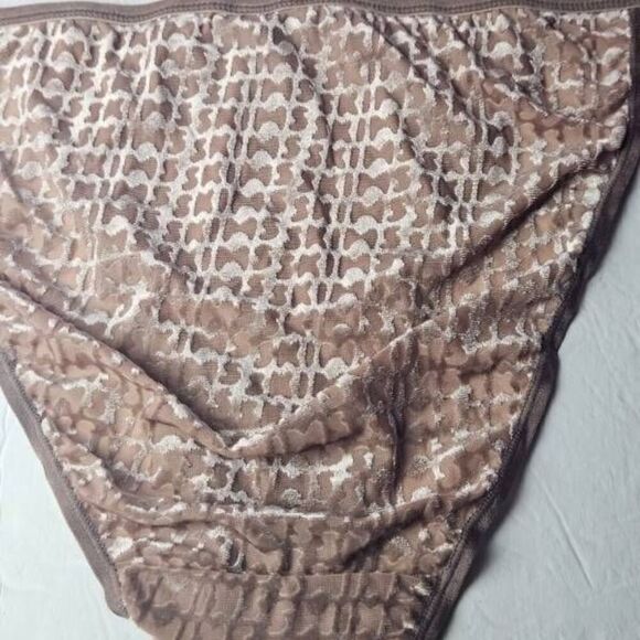 SKIMS LOGO FLOCKED SIDE STRING PANTY NWT - Picture 5 of 9